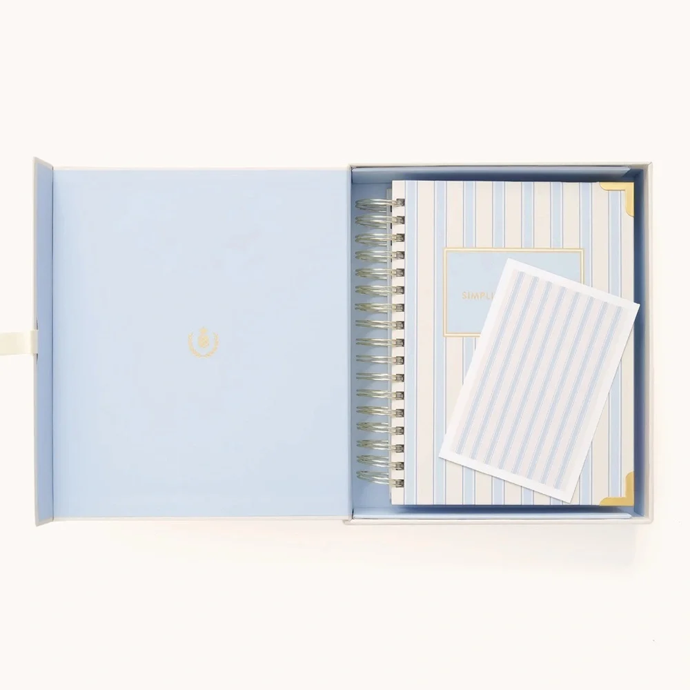 SIMPLIFIED 2026 Daily Planner | Spiral Agenda
